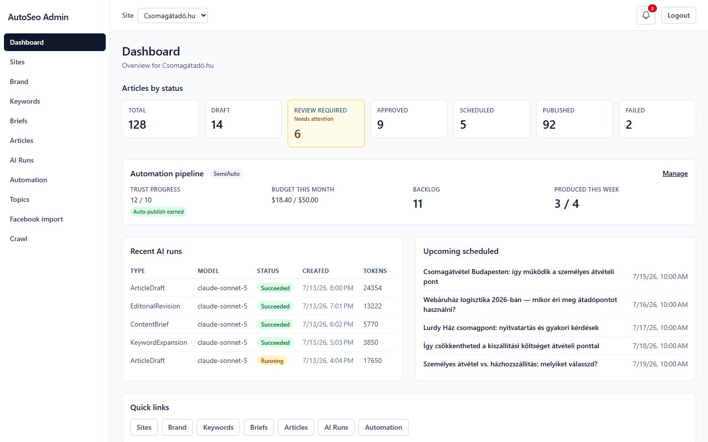 AutoSEO — autoseo-admin.nyiridev.hu